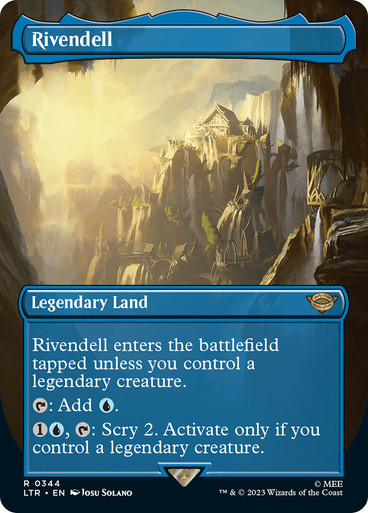 Rivendell344__04478 Rivendell (Borderless) The Lord of the Rings - Variants