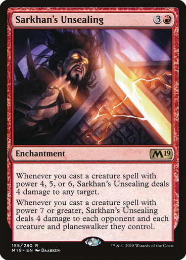SarkhansUnsealing__43336 Sarkhan's Unsealing Core Set 2019