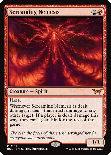 ScreamingNemesis__01555 Screaming Nemesis Duskmourn: House of Horror