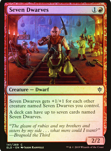 Seven Dwarves Throne of Eldraine