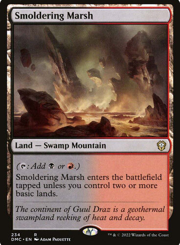 Smoldering Marsh Dominaria United Commander