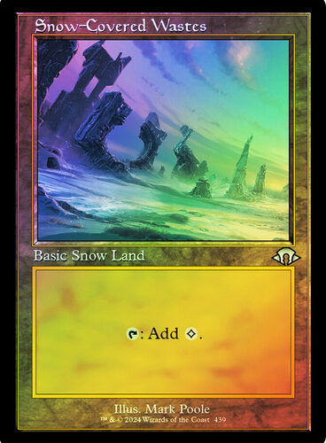 Snow-Covered Wastes (Retro Frame) Modern Horizons 3 - Retro Frame