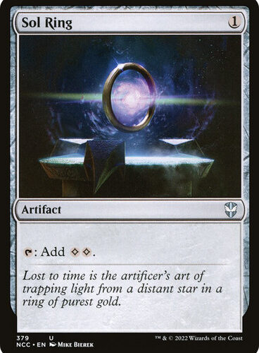 Sol Ring Streets of New Capenna Commander