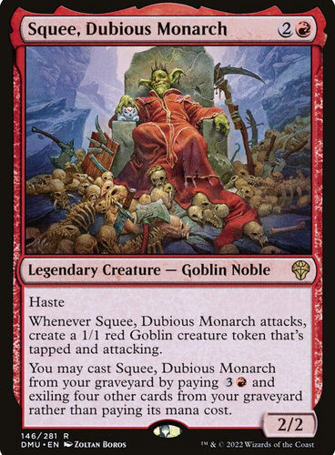 Squee, Dubious Monarch Dominaria United
