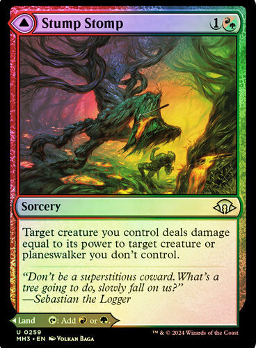 Stump Stomp // Burnwillow Clearing Modern Horizons 3
