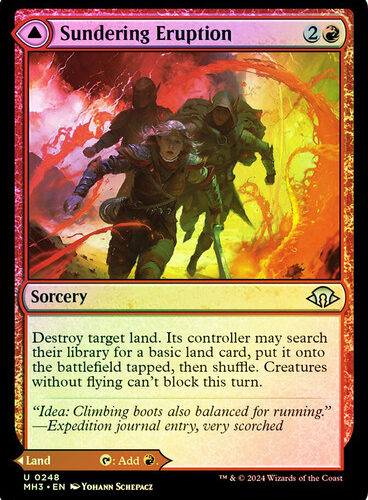 Sundering Eruption // Volcanic Fissure Modern Horizons 3