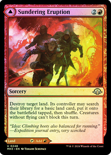 SunderingEruption__51670 Sundering Eruption // Volcanic Fissure Modern Horizons 3