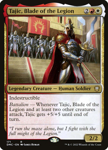 TajicBladeOfTheLegion__23964 Tajic, Blade of the Legion Dominaria United Commander