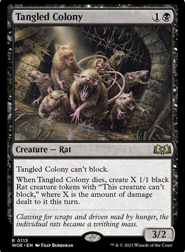 Tangled Colony Wilds of Eldraine