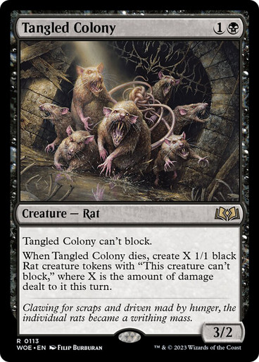 TangledColony__48826 Tangled Colony Wilds of Eldraine