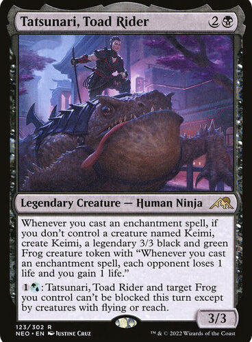 Tatsunari, Toad Rider Kamigawa: Neon Dynasty