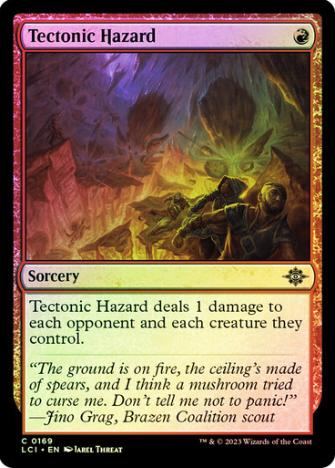 TectonicHazard__88422 Tectonic Hazard The Lost Caverns of Ixalan
