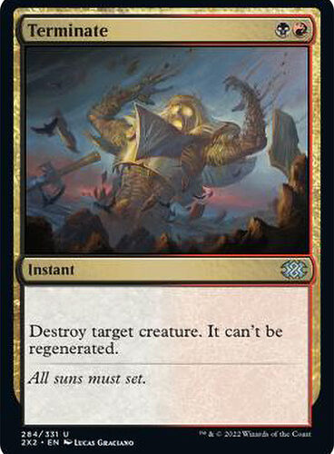 Terminate Double Masters 2022
