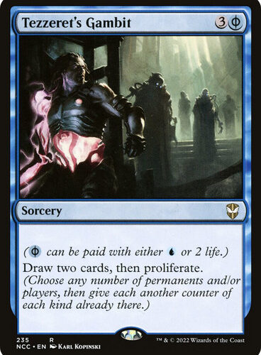 Tezzeret's Gambit Streets of New Capenna Commander