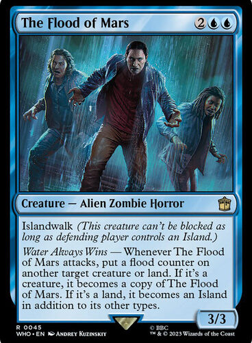 The Flood of Mars Doctor Who Commander