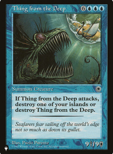 Thing from the Deep Planeswalker Symbol Reprints