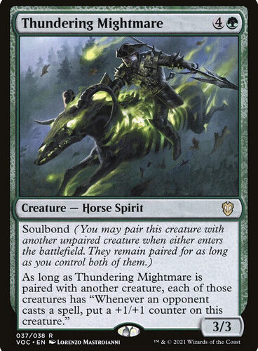 Thundering Mightmare Innistrad: Crimson Vow Commander