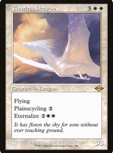 Timeless Dragon (Retro Frame) Modern Horizons 2 - Retro Frame
