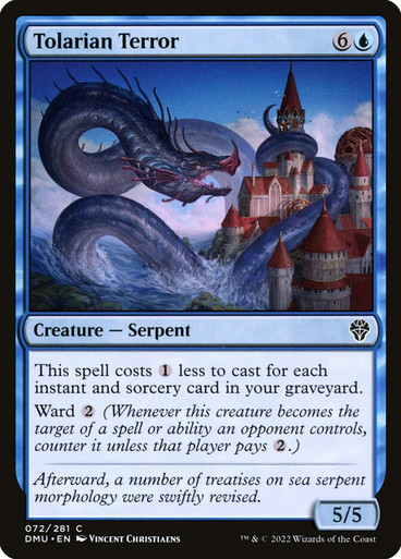 TolarianTerror__40323 Tolarian Terror Dominaria United