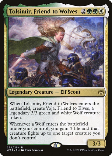 TolsimirFriendToWolves__81556 Tolsimir, Friend to Wolves War of the Spark