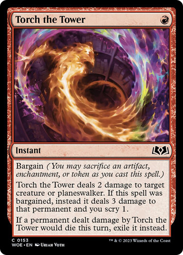 TorchTheTower__74828 Torch the Tower Wilds of Eldraine