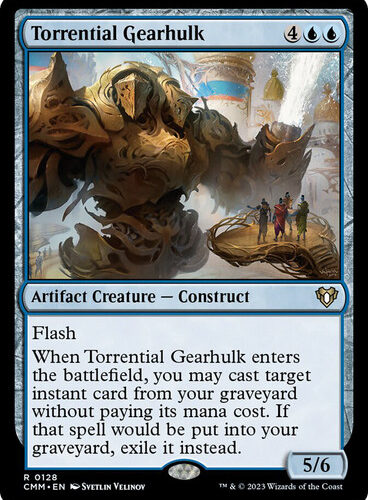 Torrential Gearhulk Commander Masters