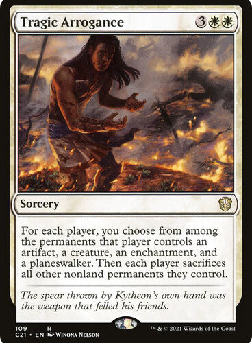 Tragic Arrogance Commander 2021