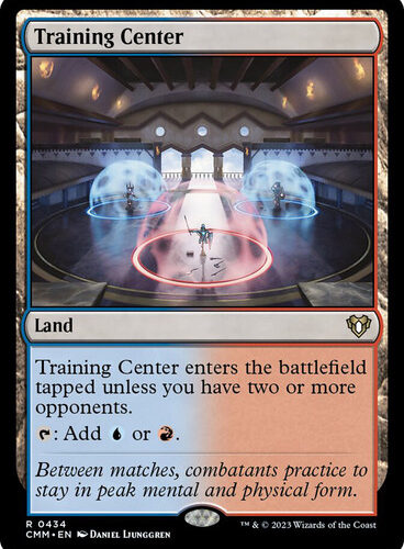 Training Center Commander Masters