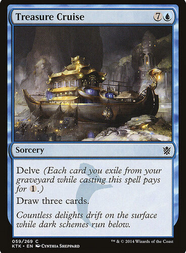 Treasure Cruise Khans of Tarkir