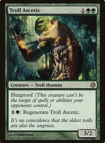Troll Ascetic Duel Decks: Heroes vs. Monsters
