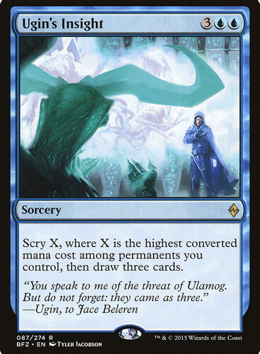 Ugin's Insight Battle for Zendikar