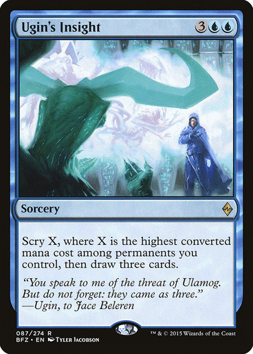 UginsInsight__97914 Ugin's Insight Battle for Zendikar