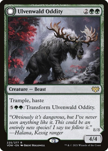 UlvenwaldOddity__75716 Ulvenwald Oddity // Ulvenwald Behemoth Innistrad: Crimson Vow