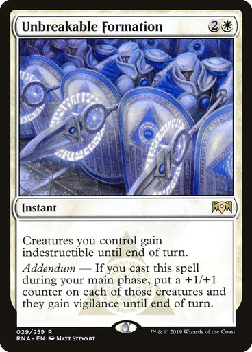 UnbreakableFormation__39226 Unbreakable Formation Ravnica Allegiance
