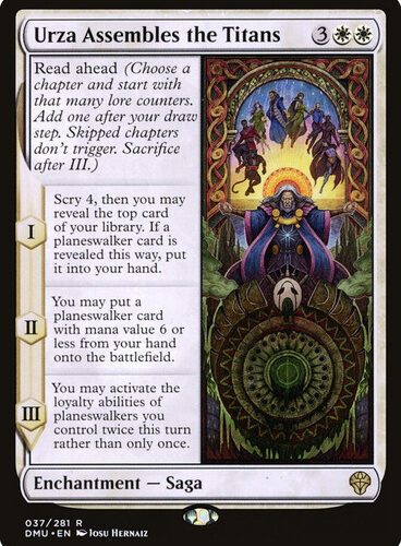 Urza Assembles the Titans Dominaria United