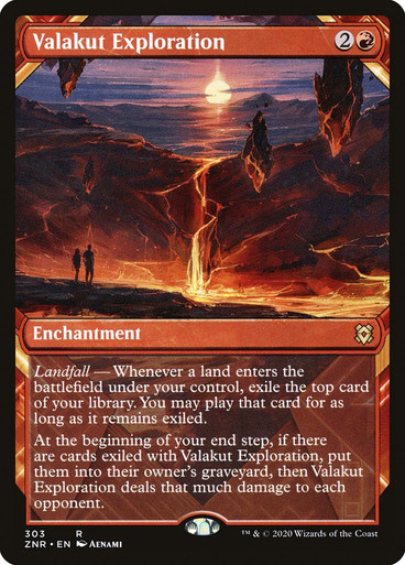 Valakut Exploration (Showcase) Zendikar Rising - Variants