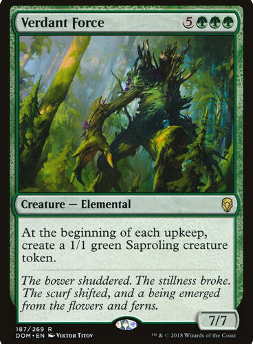Verdant Force Dominaria