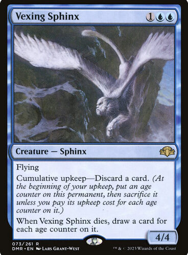 Vexing Sphinx Dominaria Remastered