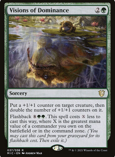 Visions of Dominance Innistrad: Midnight Hunt Commander
