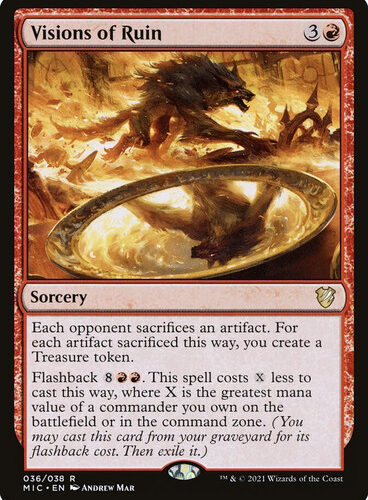 Visions of Ruin Innistrad: Midnight Hunt Commander