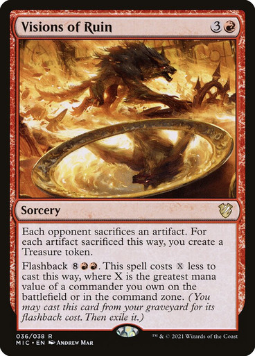 VisionsOfRuin__94350 Visions of Ruin Innistrad: Midnight Hunt Commander