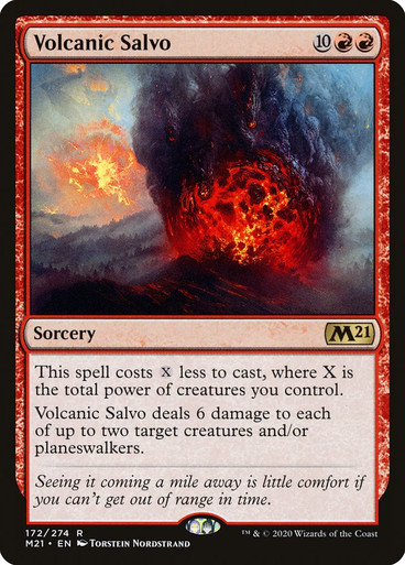 VolcanicSalvo__18597 Volcanic Salvo Core Set 2021