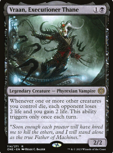 Vraan, Executioner Thane Phyrexia: All Will Be One
