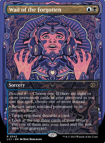 Wail of the Forgotten (Borderless) The Lost Caverns of Ixalan - Variants