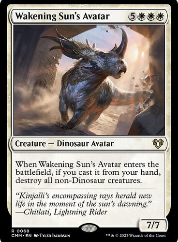 Wakening Sun's Avatar Commander Masters