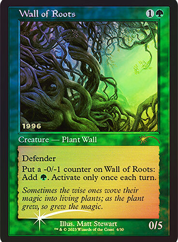 Wall of Roots (30th Anniversary) Promo: Date Stamped