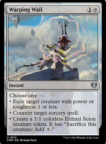 Warping Wail Commander Masters