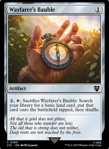 Wayfarer's Bauble The Lord of the Rings Commander