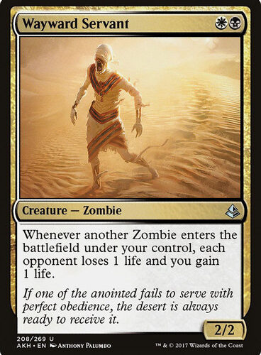 Wayward Servant Amonkhet