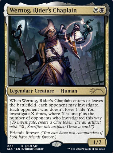 Wernog, Rider's Chaplain (Secret Lair) Secret Lair E